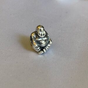 PANDORA Sterling Silver Buddha charm
